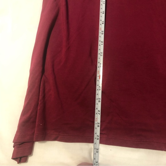 PENNINGTONS PLUS 2X In Every Story A-Line Tank Top Lace Yoke in Rumba Re… - Picture 12 of 14